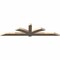 Ekena Millwork Redmond Smooth Timber Gable Bracket, Douglas Fir, 108"W x 27"H x 3 1/2"D x 5 1/2"F, 6/12 Pitch GBW108X27X0406RED00SDF - alternate 2